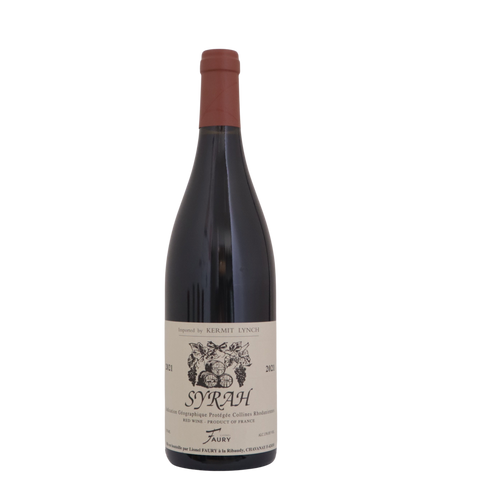 2022 Lionel Faury "Les Hautes Ribaudes" Syrah, Collines Rhodaniennes IGP, Rhone Valley, France