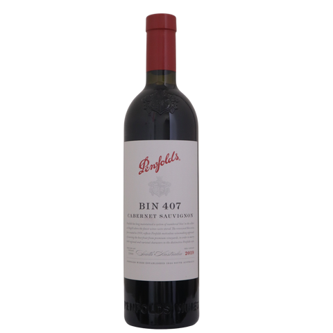 2019 Penfolds "Bin 407" Cabernet Sauvignon, South Australia, Australia