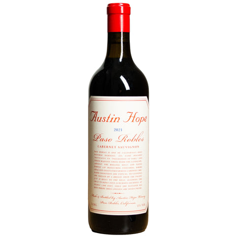 2021 Austin Hope Cabernet Sauvignon, Paso Robles, California, USA