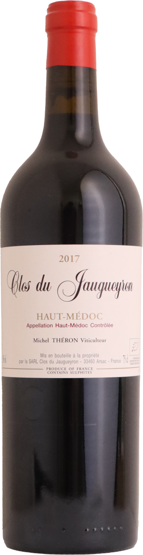 2020 Clos du Jaugueyron Haut-Medoc, Bordeaux, France