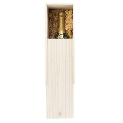 Champagne Bottle Wooden Box