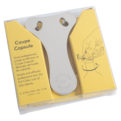 L'Atelier Du Vin Coupe Capsule - Foil Cutter Metal Chrome