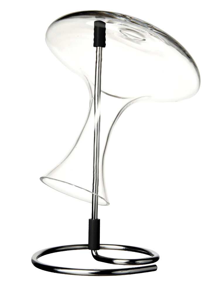 Wine decanter drying online rack