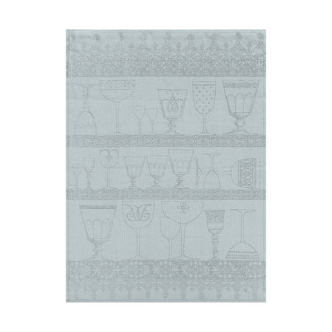 Le Jacquard Français, Cristal Mist Crystal Towel, 24x31, 100% Linen