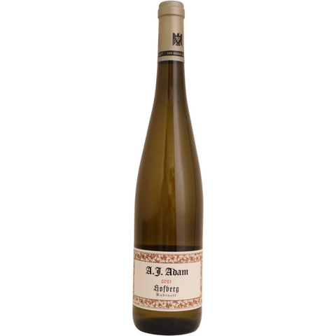 2021 Weingut A.J. Adam "Dhron Hofberg" Riesling Kabinett, Mosel, Germany