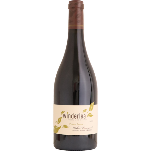 2018 Winderlea "Weber Vineyard" Pinot Noir, Willamette Valley, Oregon, USA