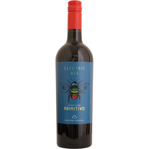 2020 Produttori di Manduria Primitivo "Electric Bee", Salento IGT, Puglia, Italy
