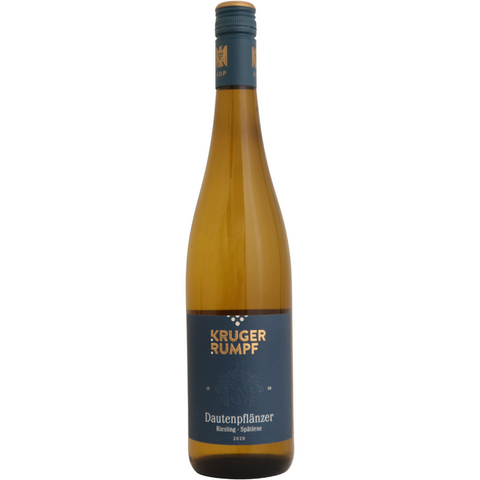 2020 Kruger-Rumpf "Münsterer Dautenpflänzer" Riesling Spätlese, Nahe, Germany