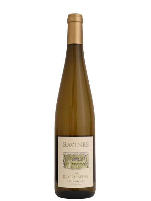 2019 Ravines Wine Cellars Dry Riesling, Finger Lakes, New York, USA