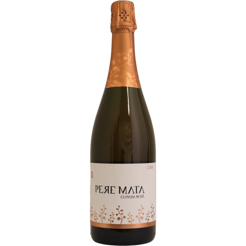 2022 Pere Mata "Cupada Rosé" Cava Reserva, Brut Nature, Penedès, Spain