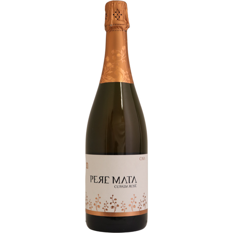 2021 Pere Mata "Cupada Rosé" Cava Reserva, Brut Nature, Penedès, Spain