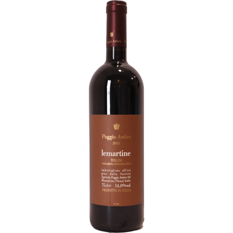 2018 Poggio Antico "Lemartine" Toscana IGT, Tuscany, Italy