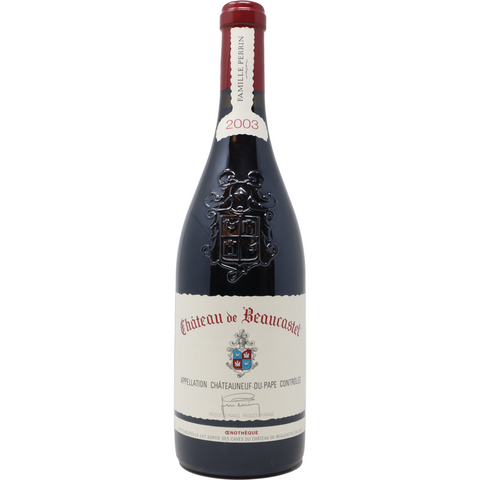 2003 Chateau de Beaucastel Chateauneuf-du-Pape, Rhone Valley, France