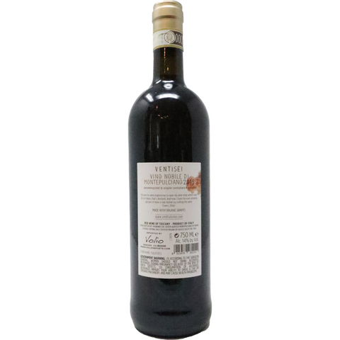 2017 Ventisei Vino Nobile de Montepulciano, Tuscany, Italy