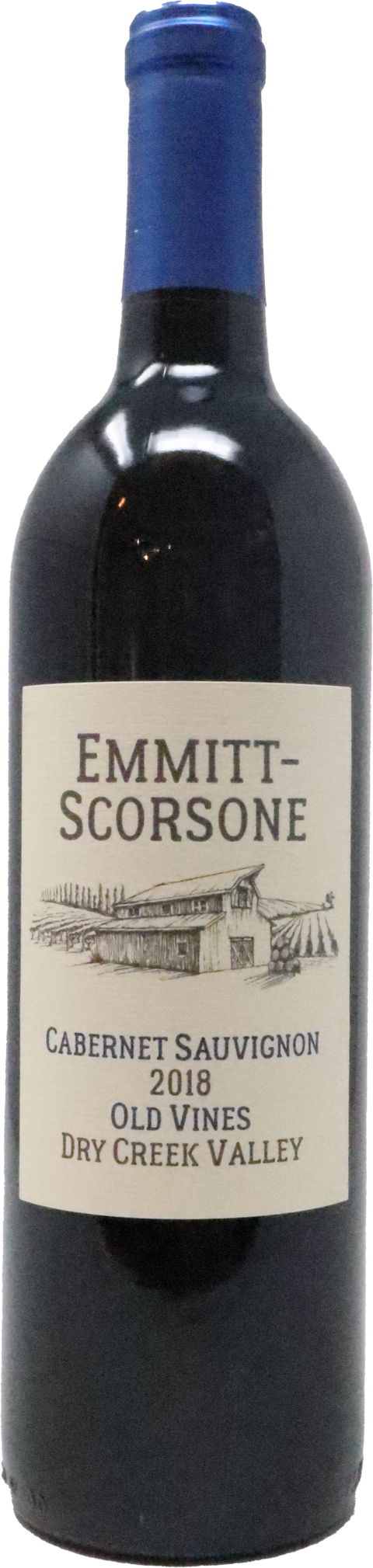 2018 Emmitt-Scorsone Cabernet Sauvignon, Dry Creek Valley, Sonoma County, California, USA