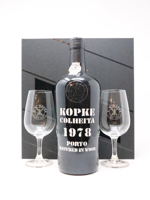 1978 Kopke Colheita, Porto, Portugal - Gift Pack
