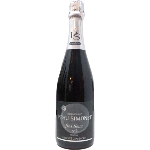 2015 Pehu-Simonet "Fins Lieux #2 Les Crayeres Verzenay" Blanc de Noirs Extra-Brut, Champagne, France