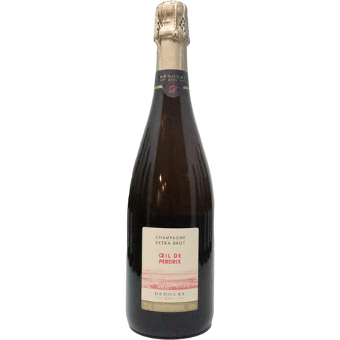 NV Dehours "Oeil de Perdrix" Extra-Brut, Vallée de la Marne, Champagne, France