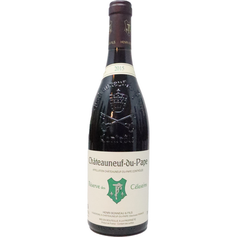 2015 Henri Bonneau & Fils Chateauneuf-du-Pape ‘Reserve des Celestins’, Rhone Valley, France