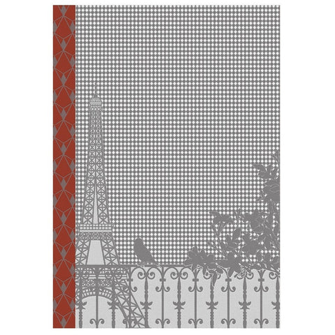 Le Jacquard Français, Fenetre Sur Paris Sky Tea Towel 24x31 100% Cotton