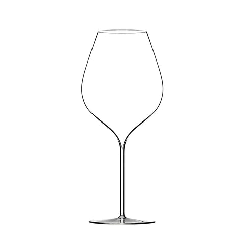 Lehmann "№ 2", Mouth Blown Red & White Glass, 6 pack