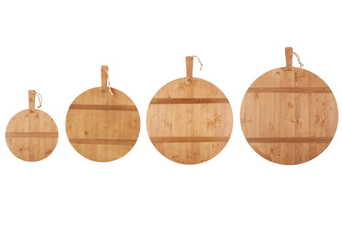 Round Pine Charcuterie Board Xlarge