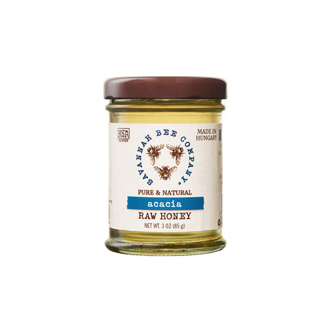 Savannah Bee Acacia Honey 3oz Jars