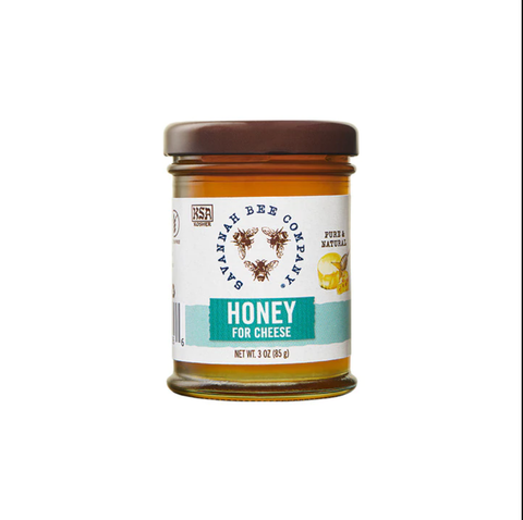Savannah Bee Honey For Cheese 3oz Jars