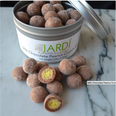 JardÍ, Milk Chocolate Peanut Bites