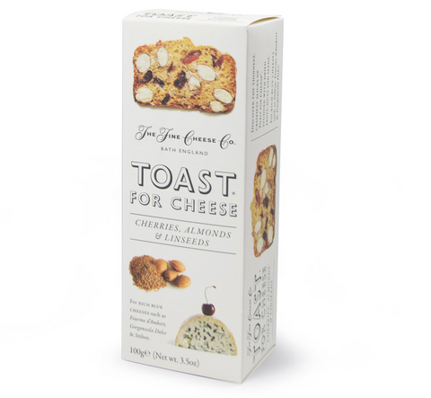 Fine Cheese Co. Toast for Cheese | Cherries, Almonds, Linseeds (3.5 Oz)