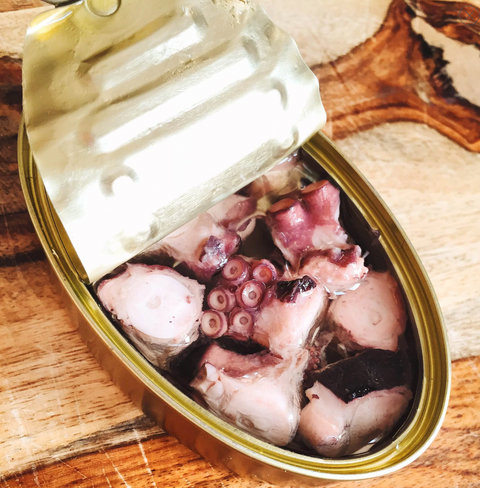 Donostia, Octopus in Olive Oil, Galicia, Spain, 4oz
