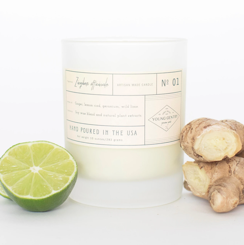 Young Gentry, Apothecary Collection Votive Candle 2.5oz