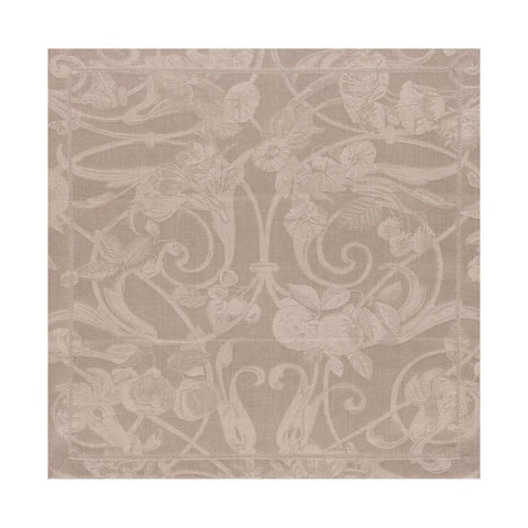Le Jacquard Francais Tivoli Black Pepper 2 Napkin Set