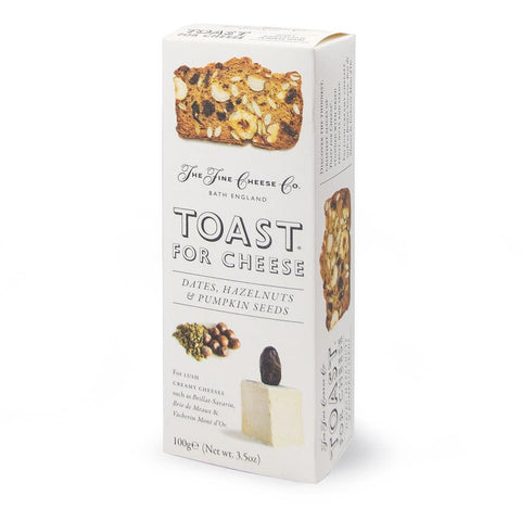 Fine Cheese Co. Toast For Cheese | Dates, Hazelnuts & Pumpkin Seeds (3.5oz)