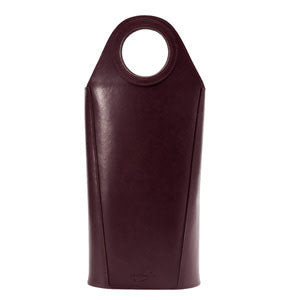 Tuscan Tote 2 Bottle Eggplant