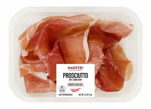 Maestri Ditalia, Murray's Prosciutto Sliced,  Italy -2.5oz