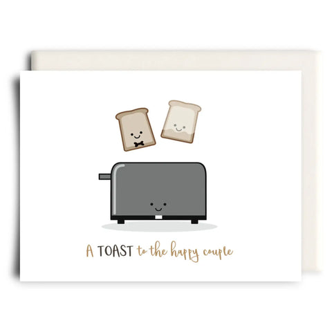 A Toast to the Happy Couple, Greeting Card