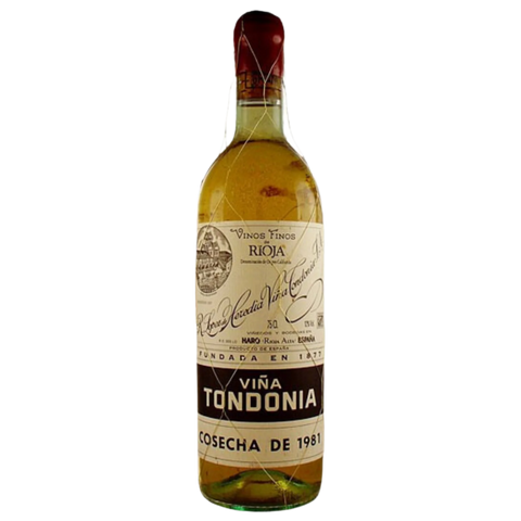 1981 López de Heredia "Viña Tondonia"  Rioja Blanco Gran Reserva, Rioja, Spain