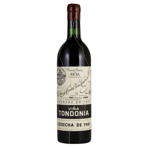 1981 López de Heredia "Viña Tondonia" Rioja Gran Reserva, Rioja, Spain