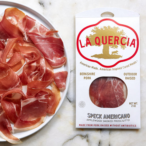 La Quercia Speck Americano, Applewood Smoked Prosciutto 2oz