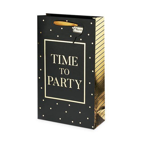 Time to Party 2 Bottle Wine Bag