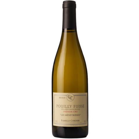 2022 Domaine Cordier Pouilly-Fuissé 1er Cru "Les Menetrières", Burgundy, France
