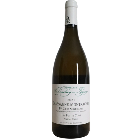 2023 Domaine Bachey-Legros Chassagne Montrachet Blanc 1er Cru "Morgeot Les Petits Clos", Burgundy, France