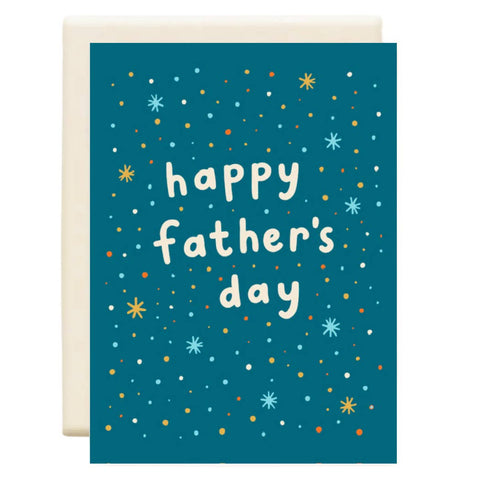 Happy Father's Day Blue, Greeting Card