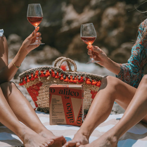 NV Alileo Wines "Rosato Bronzato", Sicily, Italy 1.5L BOX