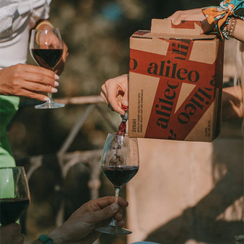 NV Alileo Wines "Syrah", Sicily, Italy 1.5L BOX