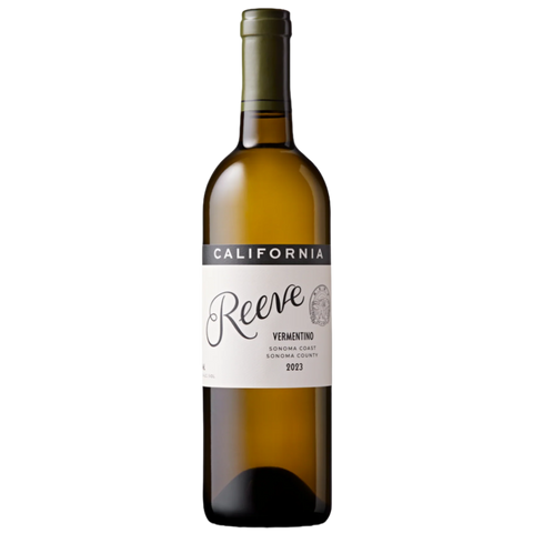 2023 Reeve Wines Vermentino, Sonoma Coast, California, USA