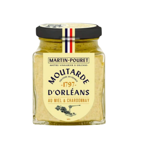 Martin-Pouret Moutarde Au Miel et Chardonnay - 200gr