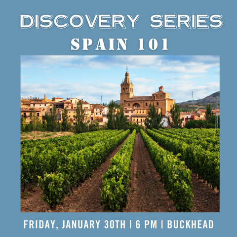 Discovery Series: Spain 101 Tasting - January 30th - Buckhead