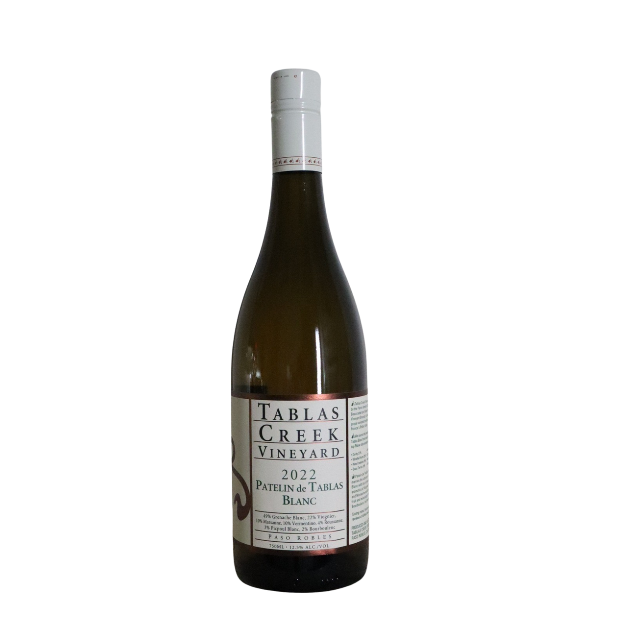 2022 Tablas Creek "Patelin de Tablas Blanc", Paso Robles, California, PERRINE's WINE SHOP